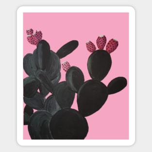 Prickly Pear Cactus Magnet